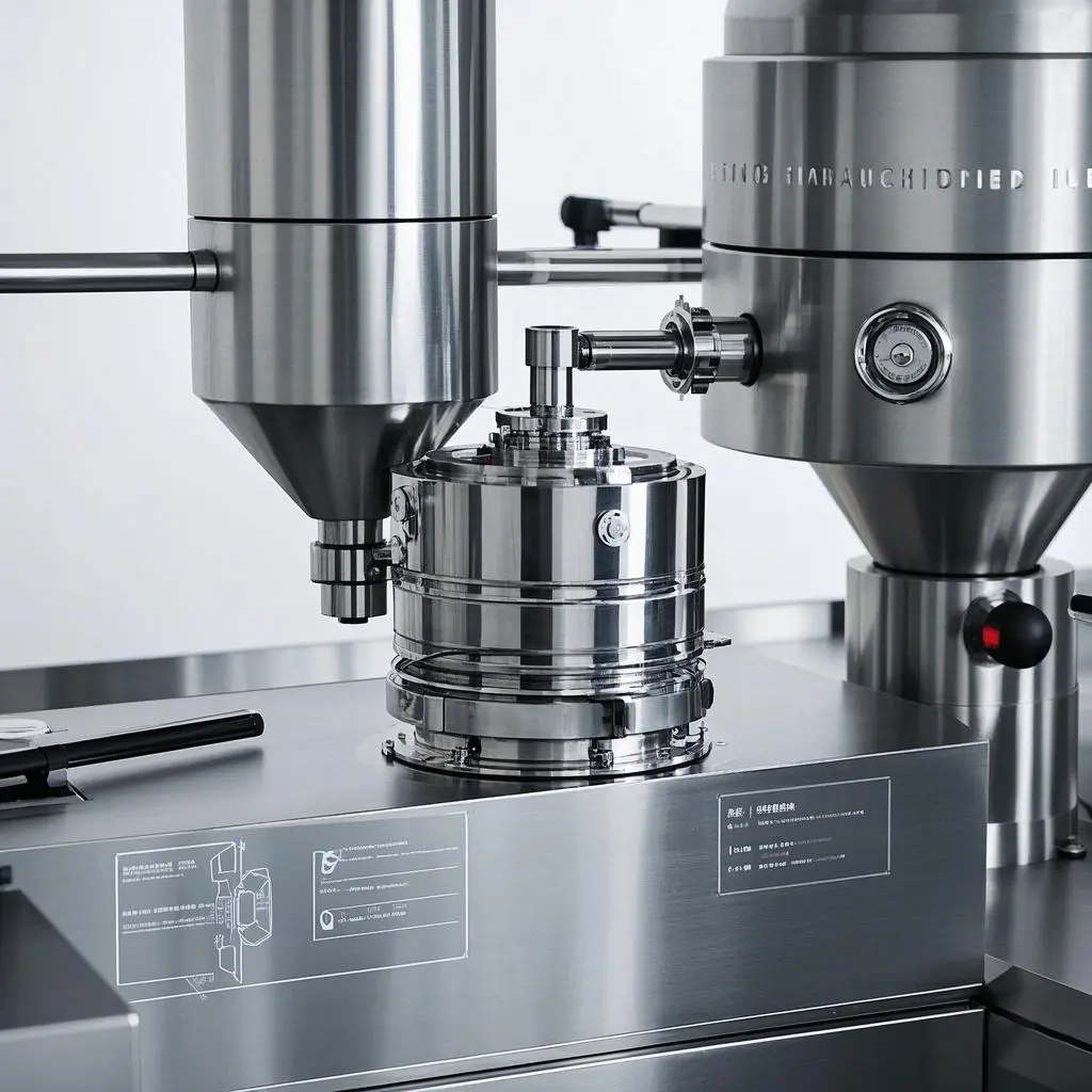 Cur Steel Pipe ad Pharmaceutical Machinery Equipment Sic Critica pro Moderni medicamenti Vestibulum Systems