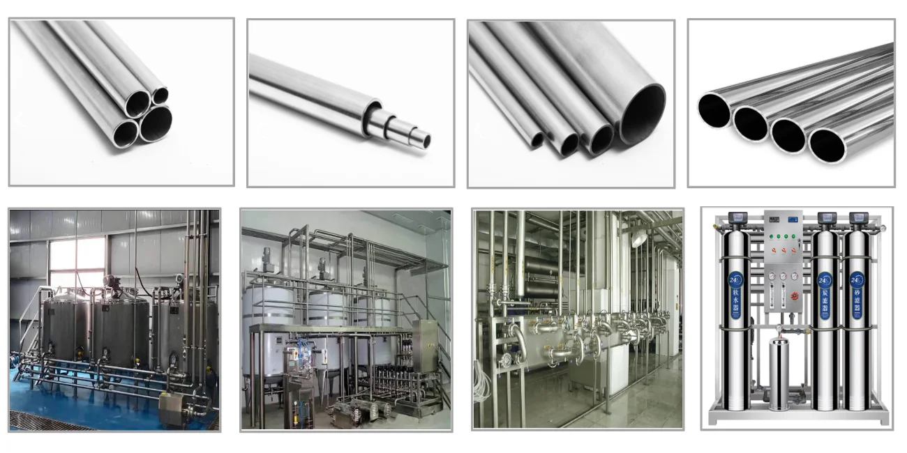 Stainless Steel Pipe for Brewing Equipment Machinery